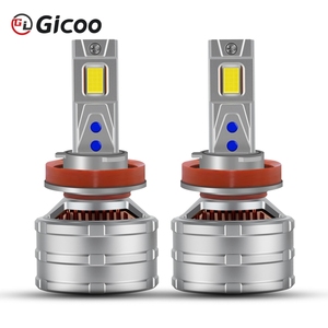 หลอดไฟหน้ารถยนต์ X45 Auto Super Bright 300w 50000lm H7 H1 H4 H11 9005 สำหรับรถยนต์ เลเซอร์ 5080 หลอดไฟหน้า LED Canbus - Product Image 4