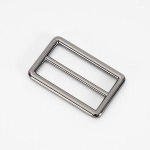 Hebilla rectangular de acero inoxidable para bolsos y carteras, cierre de correa ajustable - Product Image 2