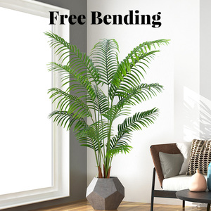 Горячая распродажа, комнатные маленькие горшки ручной работы, искусственное дерево бонсай, королевские пальмовые горшечные растения для свадебного сада - Product Image 4