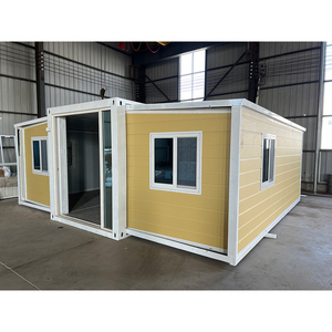 Nouvelle maison préfabriquée modulaire en conteneur à faible coût, moderne, 4 chambres, <span class=keywords><strong>avec</strong></span> toilettes et douche, à louer - Product Image 1