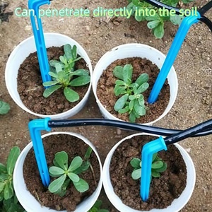 Stabilisateur de débit <span class=keywords><strong>capillaire</strong></span> en plastique 1-2 1-4 50cm, économiseur d'eau, <span class=keywords><strong>goutteur</strong></span> de verger à grand débit, goutte à goutte, flèche - Product Image 6