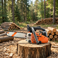Tronçonneuse industrielle multifonctionnelle pour l'élagage des branches de bois de chauffage et la démontage d'arbres d'urgence (OEM disponible)
