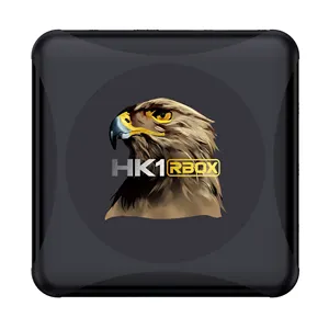 HK1 RBox R1迷你RK3318四核4K媒体播放器HDR Android 10 Android电视盒机顶盒，带2GB 16GB
