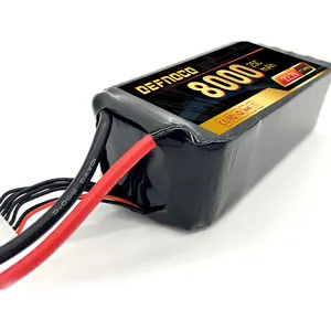 FPV Drone Lithium Ion Batteries 22.2v 6s1p 60c 8000mah 6s Battery Packs For Rc Fpv Drone Airplane Uav Helicopter Aircraft