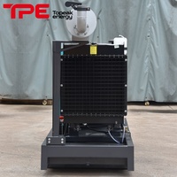 Groupe électrogène diesel à châssis ouvert 100 kVA 220 V avec panneau AMF pour alimentation hors réseau