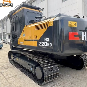Excavatrice sur chenilles Hyundai HX220HD de 22 tonnes, haute performance pour la construction et l'exploitation minière, en vente - Product Image 3