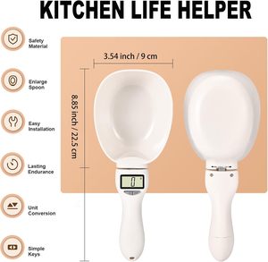 Cuillère-balance numérique pour animaux de compagnie, chiens et chats, capacité 1g, pour une mesure précise - Product Image 2