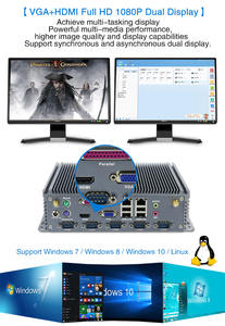 <span class=keywords><strong>Iwill</strong></span> All aluminio diseño sin ventilador ordenador industrial Puerto LPT para Linux - Product Image 3