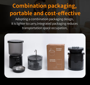 Nieuwe Serie Huisdiervoederset Slimme Huisdiervoederwaterset 4l <span class=keywords><strong>Feeder</strong></span> Met 1080P Camera Zelfreinigende Dispenser - Product Image 6