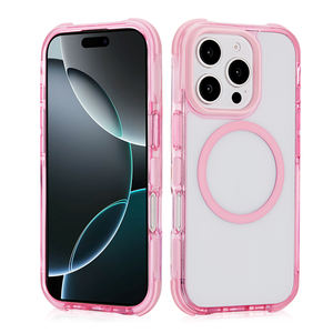 เคสป้องกันโทรศัพท์มือถือแบบ3-in-1 TPU PC TPE ทนทานเคสแม่เหล็ก3 in 1เกราะกันกระแทกสำหรับ iPhone 16 15 PRO MAX - Product Image 6