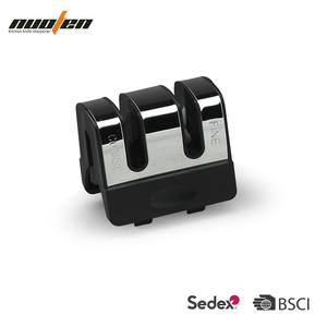 NuoTen Kitchen <b>Knife</b> Sharpener Manual Stainless <b>Steel</b> Multi Grit Dual Slot Fine Coarse <b>Sharpening</b> Tool <b>For</b> Home Use - Product Image 1