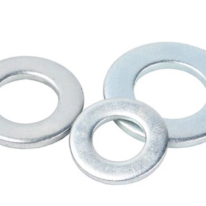 Rondelles plates Hao Jin M3-M36 en acier au carbone, zinguées bleu-blanc, norme GB97, grade A, pour fixation par vis - Product Image 4