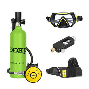1 एल मिनी स्कूबा डाइविंग मास्क के साथ डाइविंग मास्क पोर्टेबल गियर के साथ पूल प्रशिक्षण पोर्टेबल डाइविंग रेस्पिरेटर - Product Image 1