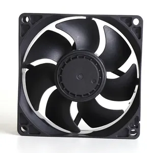 XBM8025 80x80x25mm Ventilation Fans Copper Motor 80mm Plastic Case 12v 24v 48v Axial Flow Fan Brushless Dc Cooling Fan