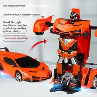 Mobil Balap Deformasi 360 Derajat Berputar, Stunt Remote Control, Robot Transformasi, Mobil RC