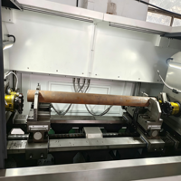 Máquina CNC de Eje Plano Rígido XY1515 para Procesamiento de Ejes - Máquina Combinada para Fresado de Extremos y Perforación de Orificios Centrales