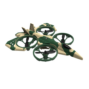 Avion de voltige 2-en-1 Terre et Air, jouet de combat à dérive roulante avec longue autonomie - Product Image 1