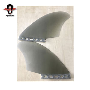 Aletas de quilla personalizadas, tabla de surf, cometa desmontable, diseño gris - Product Image 1