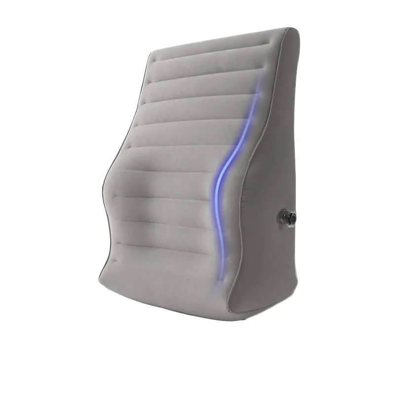 Lomber yastık geri yastık şişme bel desteği ofis koltuğu araba koltuğu seyahat ve ev ergonomik tasarım alt sırt ağrısı