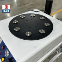 Distributeur automatique de machine de collage de lampe d'ampoule de LED avec 8 disques rotatifs tension de 220V garantie de 1 an