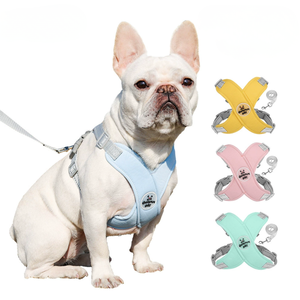 Arnés Ajustable Rosa para Perro, Correa de Pecho para Mascotas Pequeñas con Hebilla - Product Image 5
