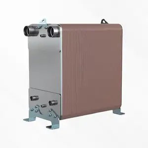 Copper Water Cooler Condenser Brazed Heat Exchangers for Cooling Industry