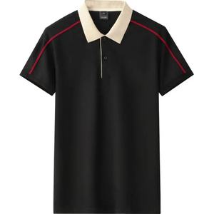 Polo Personalizado con Logotipo para Hombre, Verano, Nuevo, Diseño Sólido, Algodón, Bordado, Manga Corta, Casual, Negocios, Moda - Product Image 2