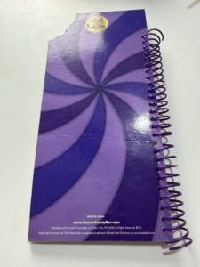 Sáng Tạo Thanh Sô Cô La Hình Xoắn Ốc Máy Tính Xách Tay 3D PU Bìa A5 Dễ Thương Kẹo Phong Cách Tạp Chí Cho Các Trường Học Văn Phòng Và Quà Tặng Sử Dụng - Product Image 5