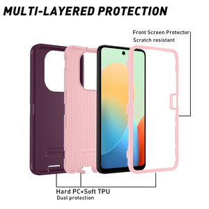 Nặng mạnh mẽ, ba mục đích, trường hợp bảo vệ chống sốc với clip với giá nhà máy bán buôn. Về TECNO Spark 20 Pro - Product Image 5