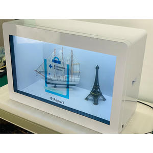 21.5 "32" 43 "55" 水平LCDショーケースディスプレイ3Dホログラム透明LCD広告ディスプレイボックス - Product Image 5