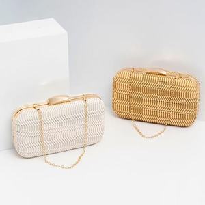 Bolso de Noche de Lujo Personalizado para Mujer, Estilo Bandolera Tejida, para Fiestas, Precio al por Mayor - Product Image 2