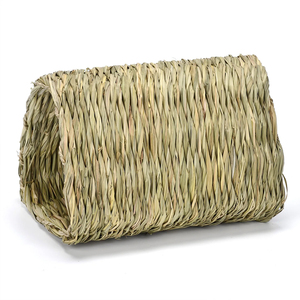 Caja transpirable para animales pequeños, cama, escondite de hierba, túnel para masticar, Centro de Actividades, nido, hámster, conejillo de indias, lugar para esconderse - Product Image 6