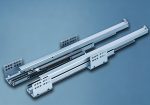 Boîte à tiroirs métallique moderne et fine, robuste, avec glissières à fermeture amortie et coulissants dissimulés pour salle à manger, chambre et cuisine - Product Image 2