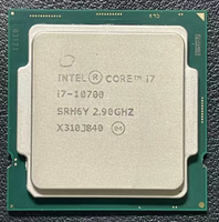 Pour processeur de bureau Intel Core I7-10700 d'occasion, 8 cœurs, 16 threads, 2,9 GHz jusqu'à 4,8 GHz, LGA1200, avec graphismes UHD 630