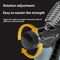 Empuñaduras ajustables de 5-60kg para hombres y mujeres, equipo de entrenamiento físico para entrenamiento de fuerza de muñeca y dedos
