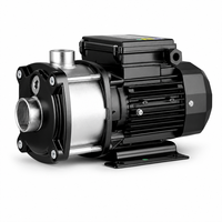 Pompe à eau domestique électrique monophasée automatique multi-étages en acier inoxydable à économie d'énergie, 2-4 m³/h, haute pression