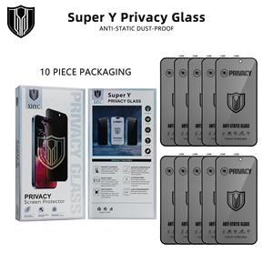 กระจกนิรภัย17 Pro 2025ปกป้องความเป็นส่วนตัวใหม่ล่าสุด0.3mm 9H ความแข็งชัดเจนกระจกนิรภัยป้องกันหน้า<span class=keywords><strong>จอ</strong></span>สำหรับ iPhone 17 PRO MAX S S25 ultra - Product Image 2