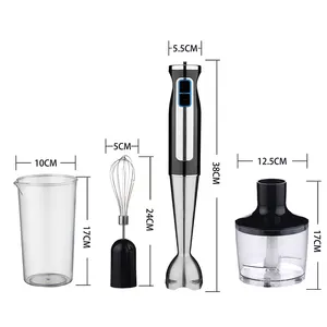 Chopper Blender Food Chopper Immersion Mixer Blender Set Kitchen Household Stick Hand Blender