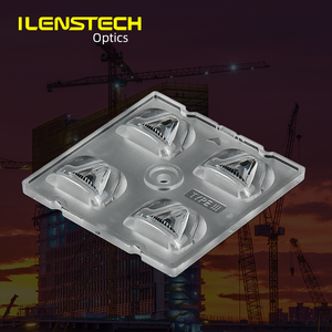 Ilenstech Quang Học Led Ống Kính Ánh Sáng Đường Phố Ống Kính 2X2 Không Đối Xứng <span class=keywords><strong>50</strong></span> Chùm Mô Hình 50X50Mm Cho 5050 Điốt - Product Image 2