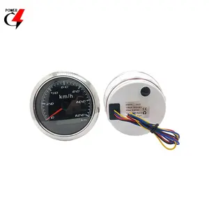 HOT SALE CX8015 Digital Tachometer 85mm Auto Pulse GPS Speedometer Universal Speedometer For All Cars LED Meter 0~120km Mph