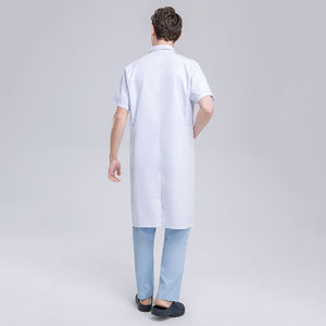 Batas Médicas Nuevas, Batas de Laboratorio Blancas para Médicos y Enfermeras, Uso en Hospitales, <span class=keywords><strong>Dentistas</strong></span>, Universidades y Laboratorios, Batas de Laboratorio Blancas - Product Image 4