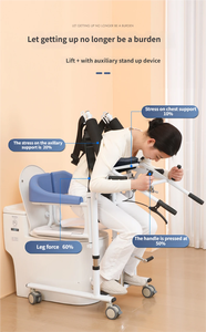 Lève-<span class=keywords><strong>personne</strong></span> hydraulique tout-en-un, capacité 120 kg, portable, réglable, machine de transfert, commode <span class=keywords><strong>pour</strong></span> personnes âgées et handicapées - Product Image 5