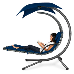 Meubles de <span class=keywords><strong>jardin</strong></span> <span class=keywords><strong>Chaise</strong></span> balançoire d'extérieur Berceau de style moderne <span class=keywords><strong>Chaise</strong></span> balançoire de cour <span class=keywords><strong>Chaise</strong></span> <span class=keywords><strong>longue</strong></span> courbée <span class=keywords><strong>suspendue</strong></span> pour la durabilité - Product Image 2