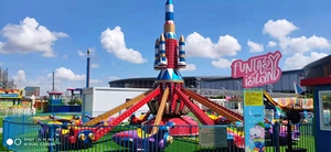 Juegos Mecánicos Temáticos de Aviones para Parques de Diversiones, Duraderos para Interiores/Exteriores, para Centros Comerciales, Hechos de Fibra de Vidrio, Metal y Acero - Product Image 2
