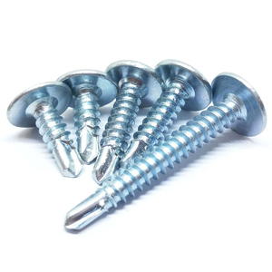 Tornillos autoperforantes de cabeza de truss modificada con base tipo oblea, zincados, 4.2x13 - Product Image 3