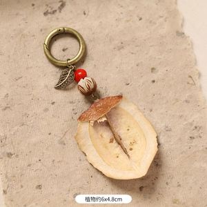 Handmade Metal Alloy Forest-Style Vintage Bag Pendant Keychain with Chinese-Style Artistic Design - Product Image 6
