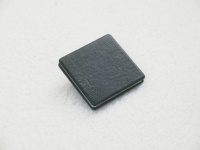 Miroir de poche carré pliable noir Winway à texture peau de serpent, idéal pour cadeau d'affaires
