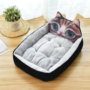 Großhandel Nettes Hunde bett für Welpen Tierform Haustier bett Großhandel Hunde betten - Product Image 6