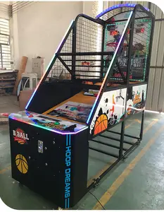 Indoor Sport Game Street Basketball Shooting Game Machine Coin Operated Basketball Arcade Game For Sale