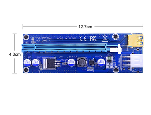 Pcie VER009S PCI-E 1X ถึง16X <span class=keywords><strong>Riser</strong></span> <span class=keywords><strong>Ver</strong></span> <span class=keywords><strong>009S</strong></span>,อะแดปเตอร์การ์ด Extender Express USB 3.0สายไฟ Gpu Pci <span class=keywords><strong>Riser</strong></span> <span class=keywords><strong>009S</strong></span> - Product Image 4